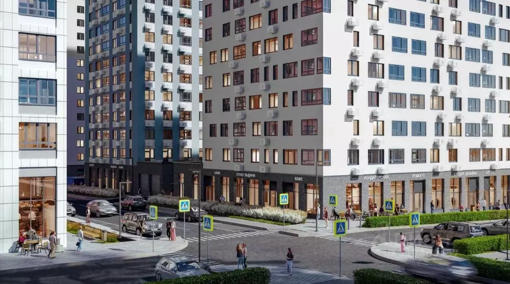 Помещение свободного назначения в Москва Дзен-кварталы жилой комплекс, ... - Фото 0