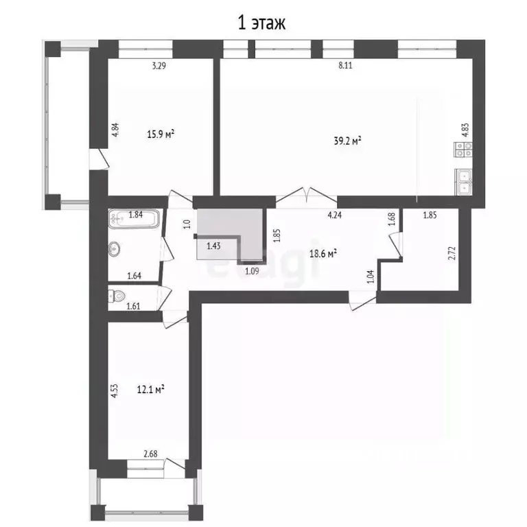 3-к кв. Марий Эл, Йошкар-Ола ул. Вознесенская, 43 (159.7 м) - Фото 1