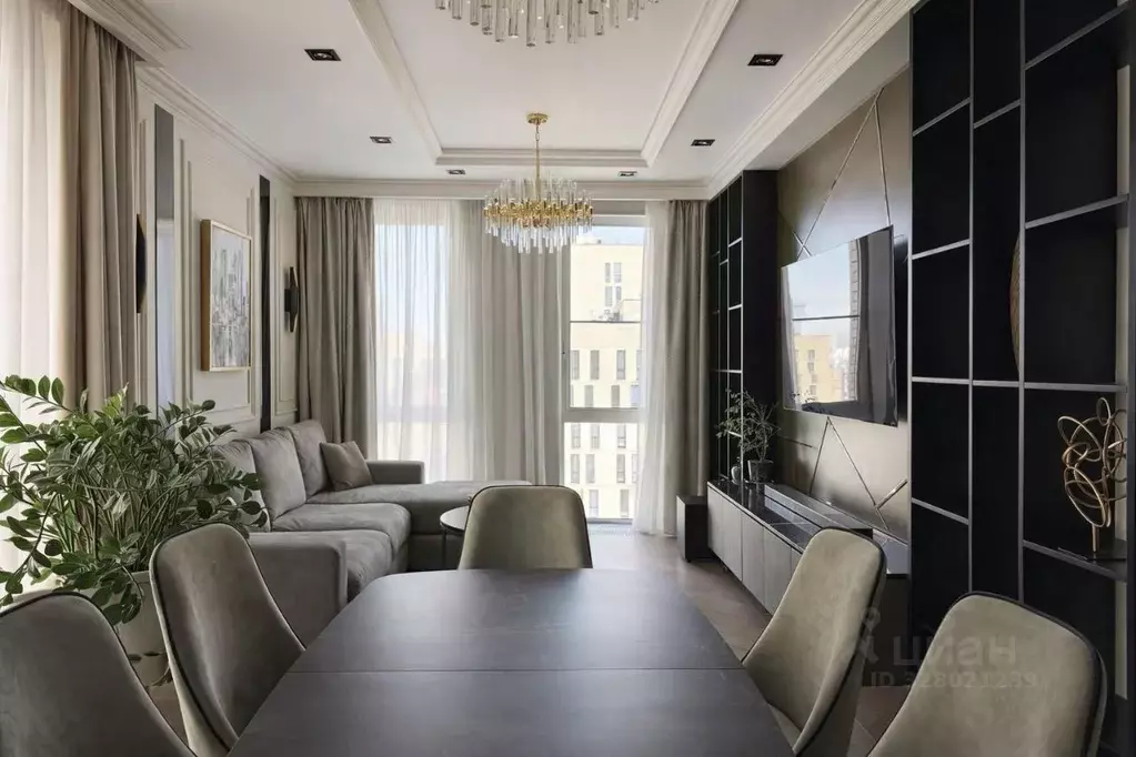 4-к кв. Москва 3-я Хорошевская ул., 25к1 (120.0 м) - Фото 2