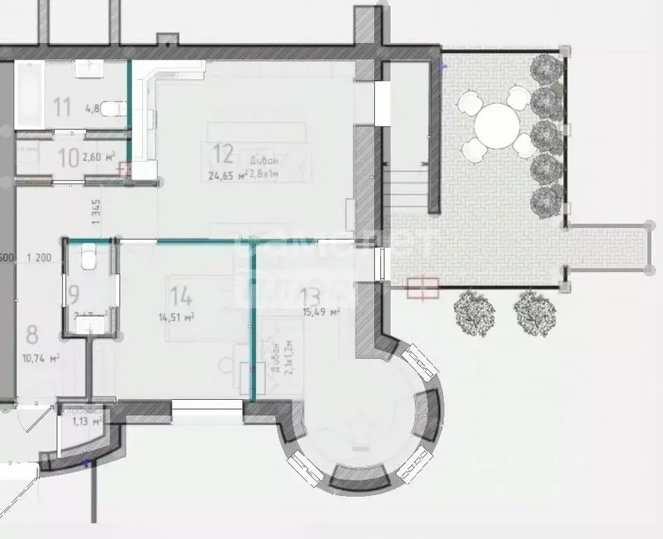2-к кв. Самарская область, Ставропольский район, Приморский с/пос, ... - Фото 2