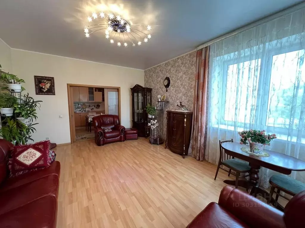 2-к кв. Тульская область, Тула ул. Макаренко, 1А (66.0 м) - Фото 2