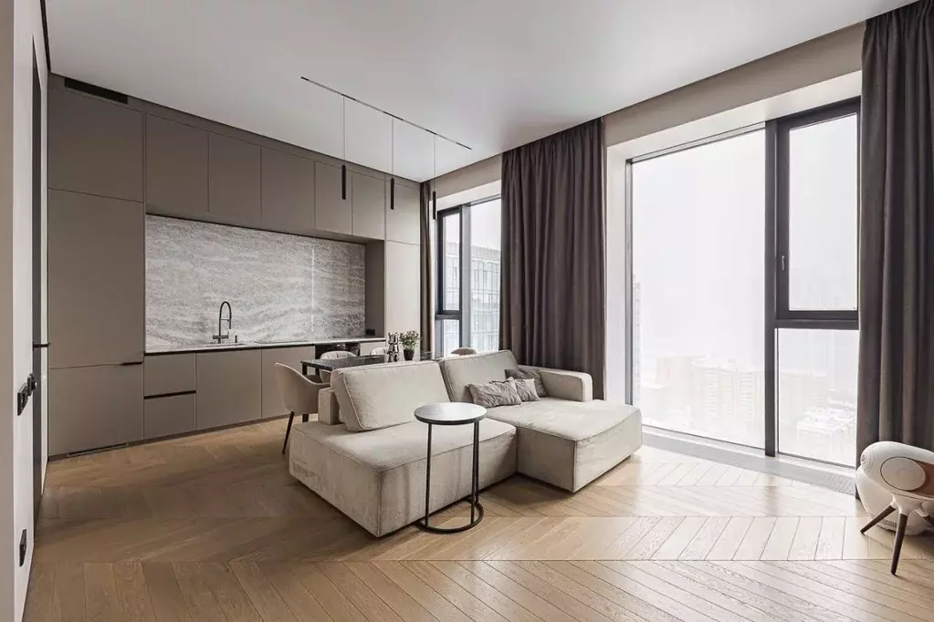 2-к кв. Москва Левел Причальный жилой комплекс, 10к1 (56.0 м) - Фото 1