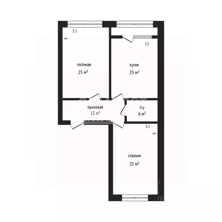2-к кв. Дагестан, Дербент ул. Имени Надыра Эмиргамзаева, 35 (96.0 м) - Фото 2