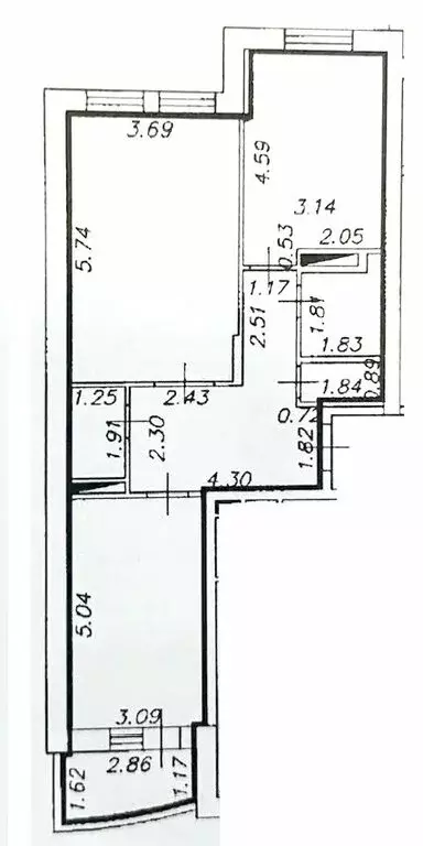 2-комнатная квартира: Тверь, улица Можайского, 83 (72.5 м) - Фото 1