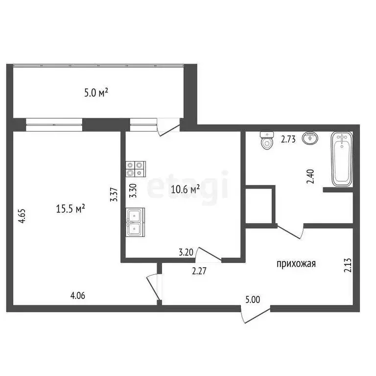1-комнатная квартира: Красногорск, бульвар Космонавтов, 11 (40.2 м) - Фото 0