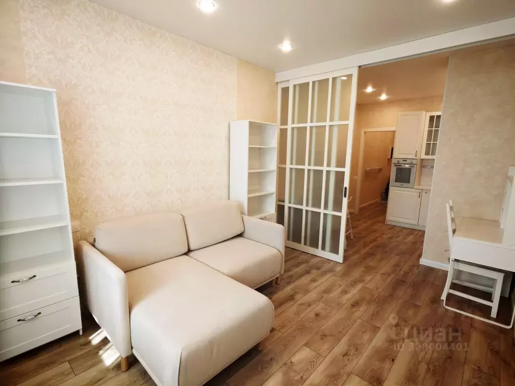 Студия Санкт-Петербург ул. Орджоникидзе, 52 (30.0 м) - Фото 1