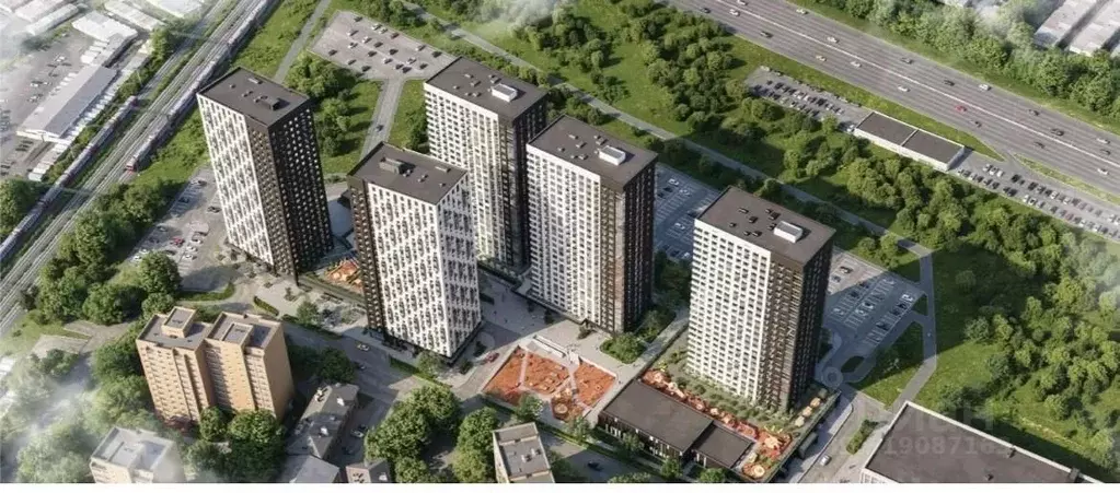 1-к кв. Московская область, Реутов 3-й мкр, Эво жилой комплекс, к2 ... - Фото 0