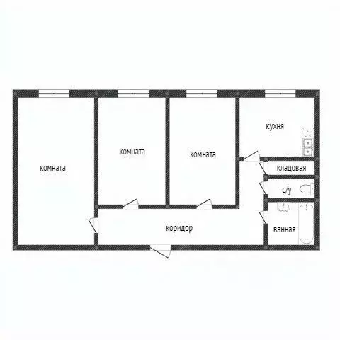 Комната Пермский край, Пермь ул. Гашкова, 27Б (17.4 м) - Фото 2