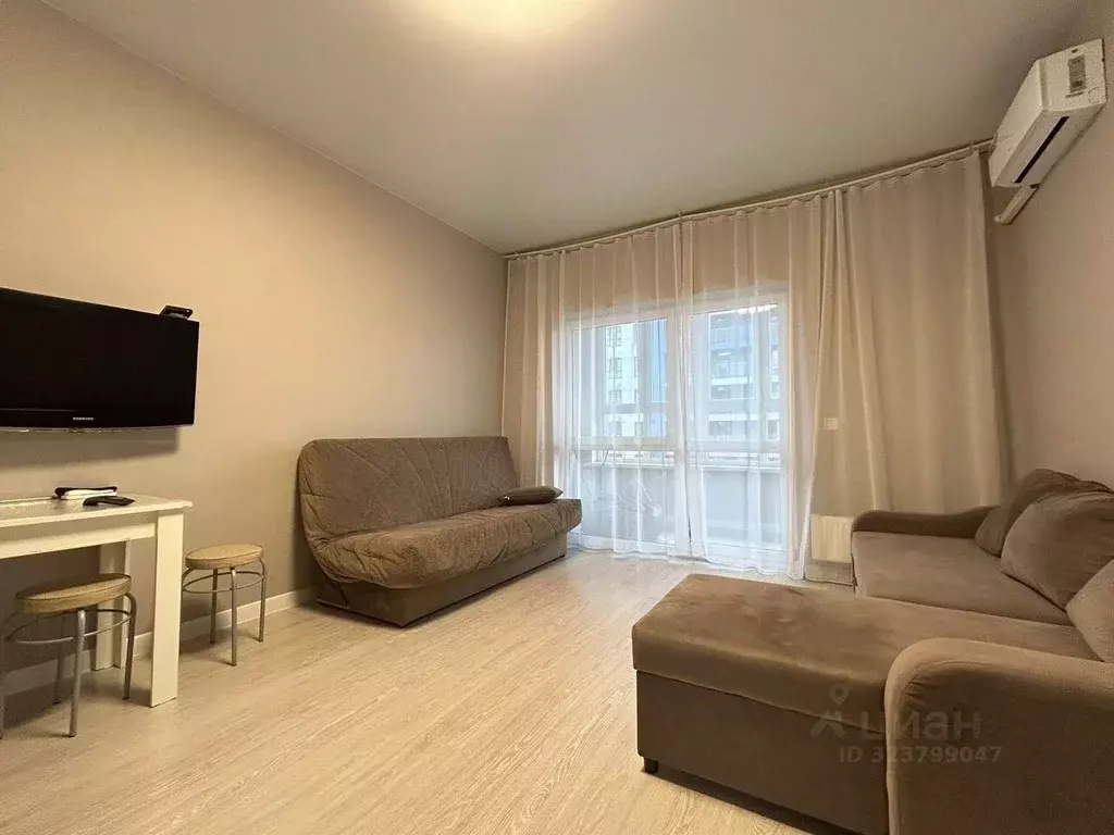 Студия Краснодарский край, Новороссийск ул. Матвейкина, 1Ак3 (29.0 м) - Фото 1