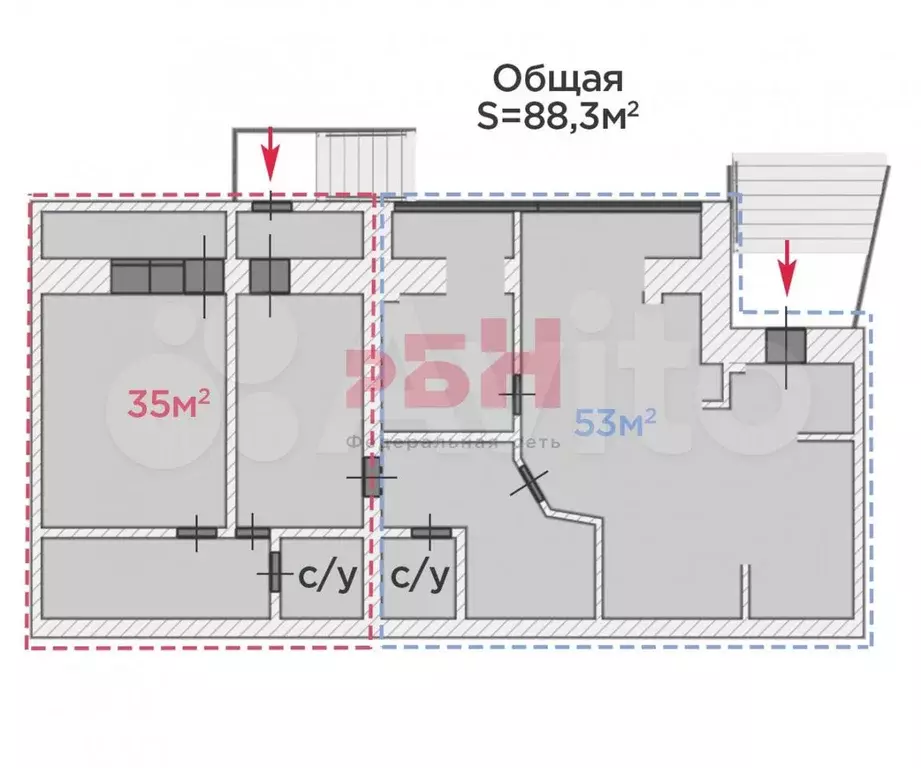 Офис В центре 53 М2 тмн - Фото 0