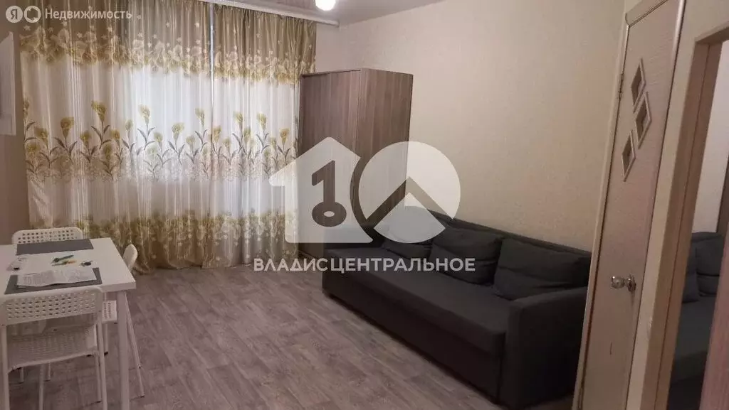 Квартира-студия: Новосибирск, улица Лескова, 27 (30 м) - Фото 0