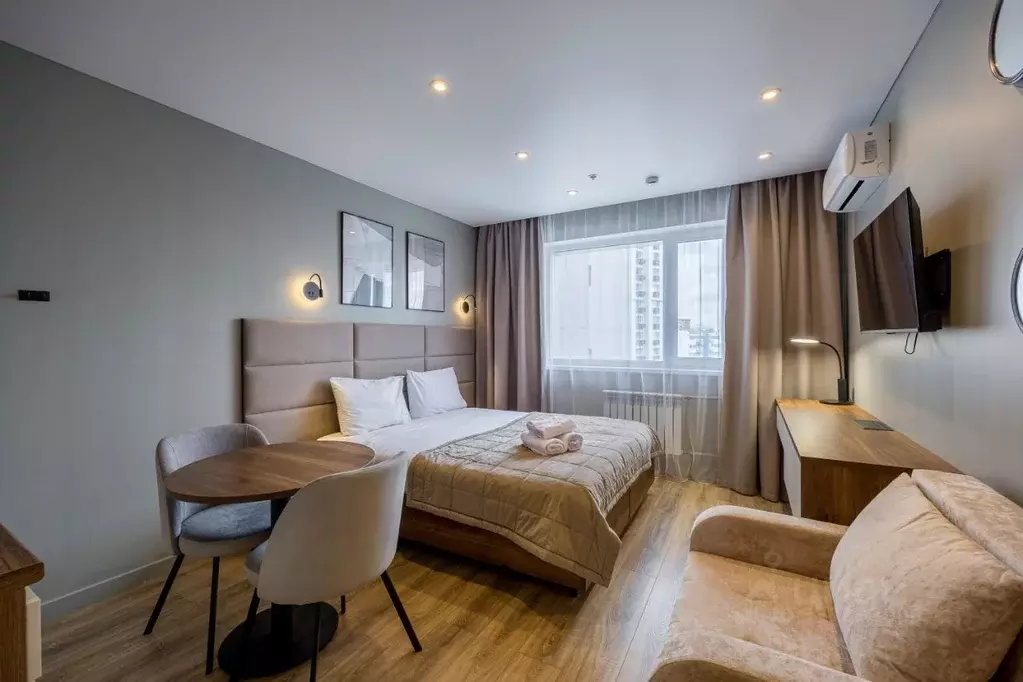 Студия Москва Ленинский просп., 158 (19.0 м) - Фото 1