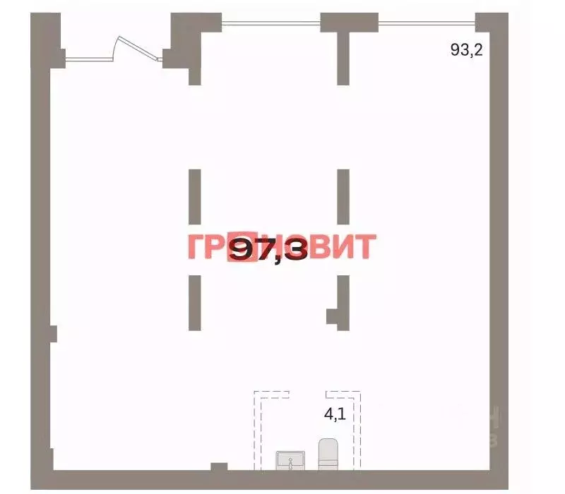 Помещение свободного назначения в Новосибирская область, Новосибирск ... - Фото 1