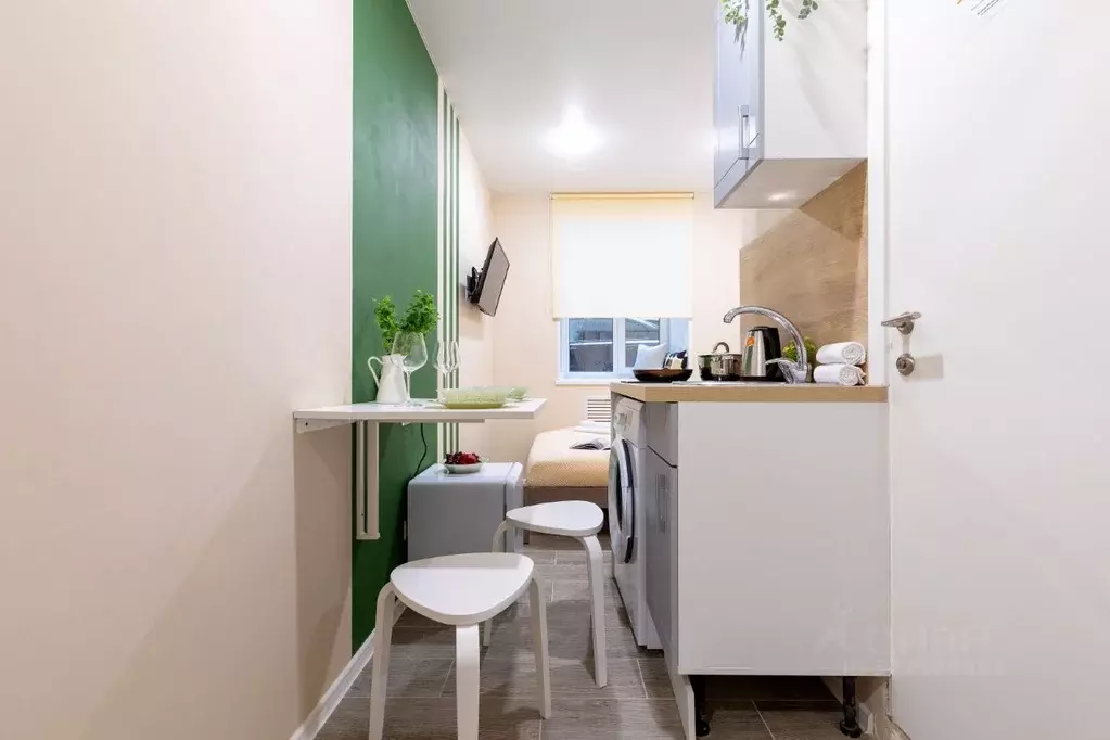 Студия Санкт-Петербург Подольская ул., 28 (15.0 м) - Фото 2