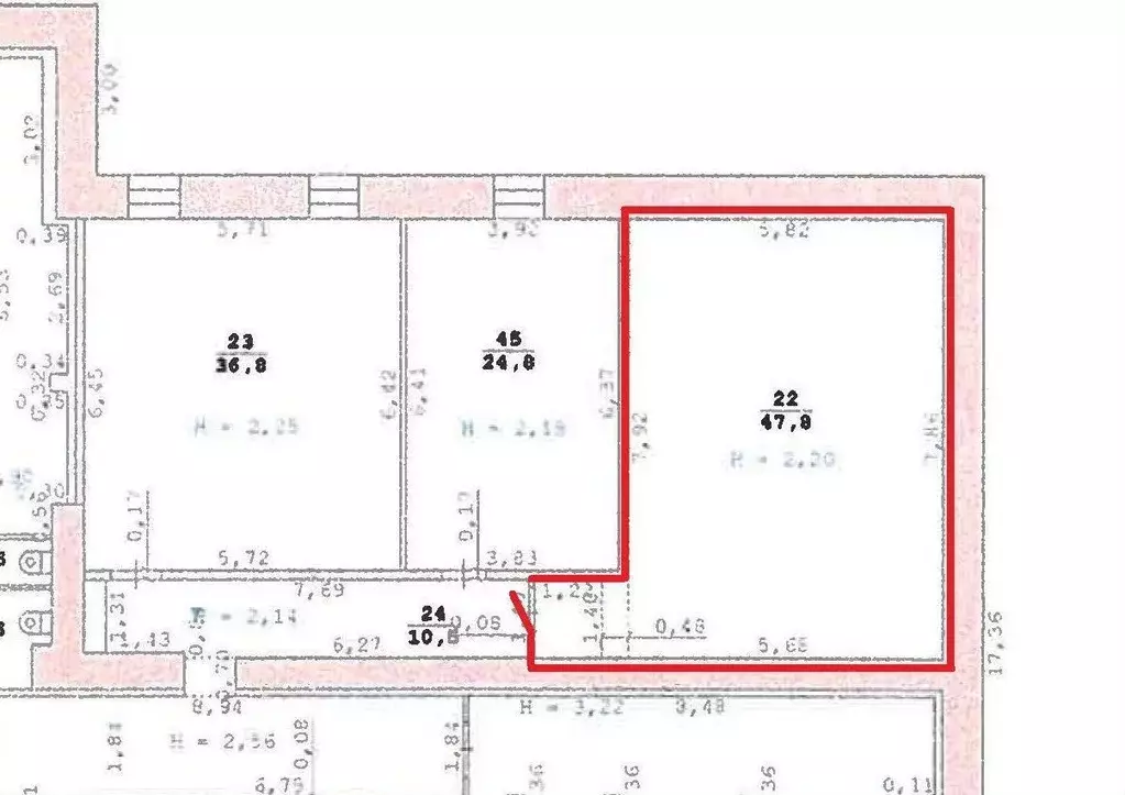 Офис в Свердловская область, Екатеринбург ул. Вайнера, 12 (48 м) - Фото 2