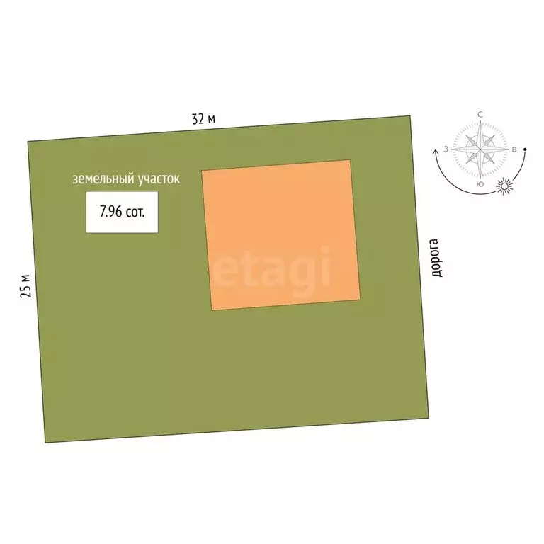 Дом в Новое Барятино, Парковая улица (115.8 м) - Фото 1