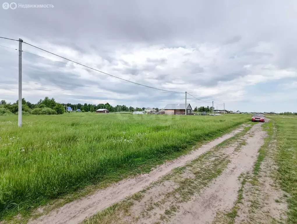 Участок в Тюменский район, деревня Нариманова (16 м) - Фото 1