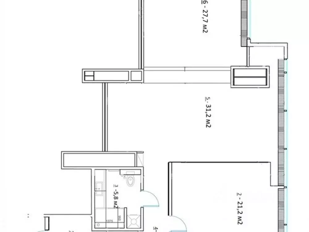 Офис в Москва 2-я Брестская ул., 6 (100 м) - Фото 1
