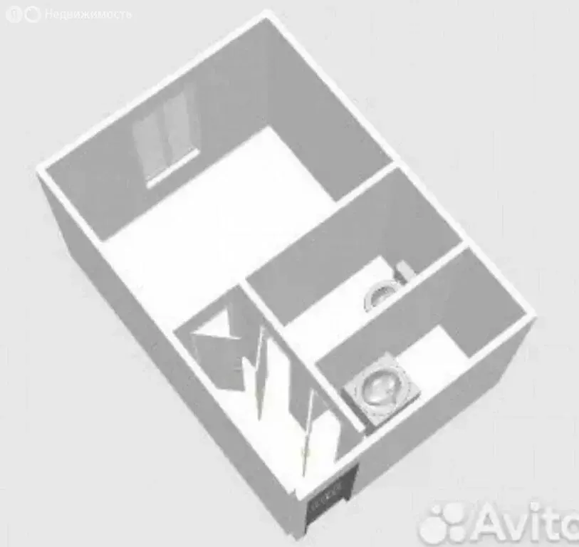 Квартира-студия: Кострома, микрорайон Давыдовский-2, 61 (16 м) - Фото 1