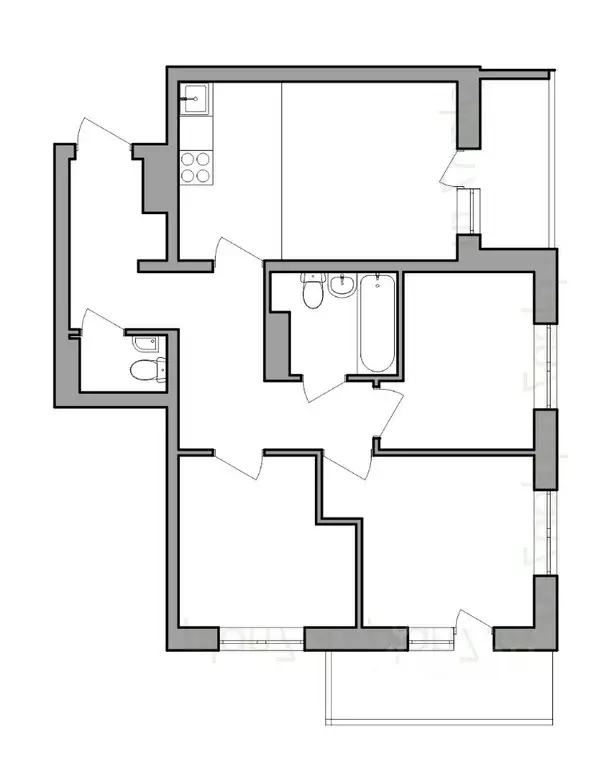 4-к кв. Иркутская область, Иркутск Ново-Ленино мкр, Территория 1-й ... - Фото 0