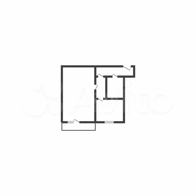 1-к. квартира, 31 м, 1/4 эт. - Фото 0