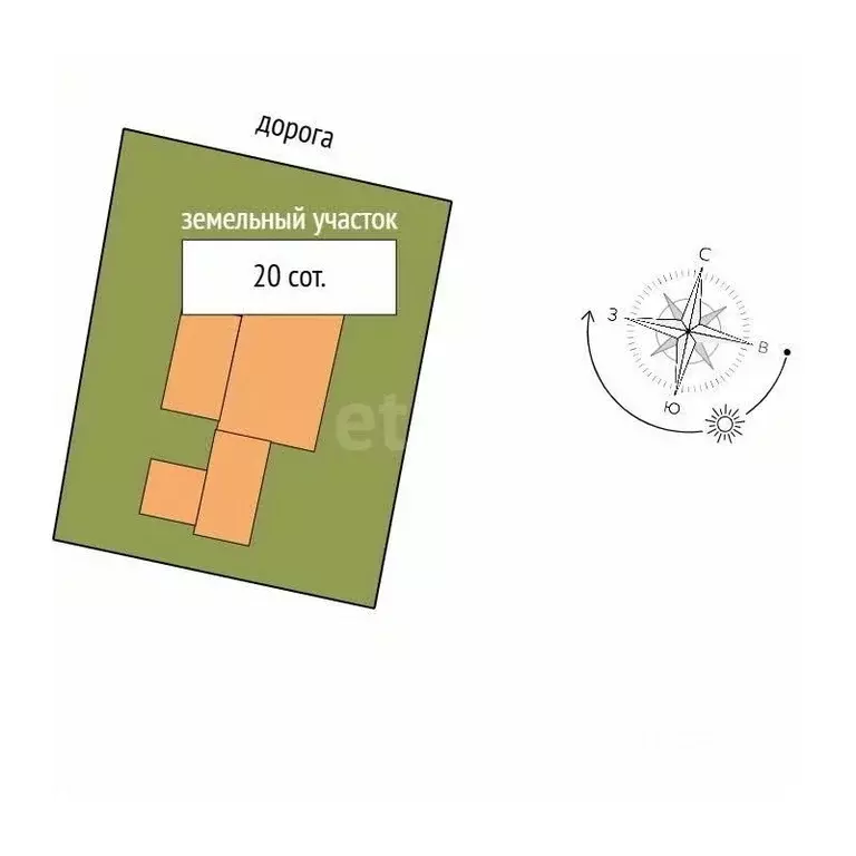 Дом в Забайкальский край, Читинский район, пос. Забайкальский ул. ... - Фото 2