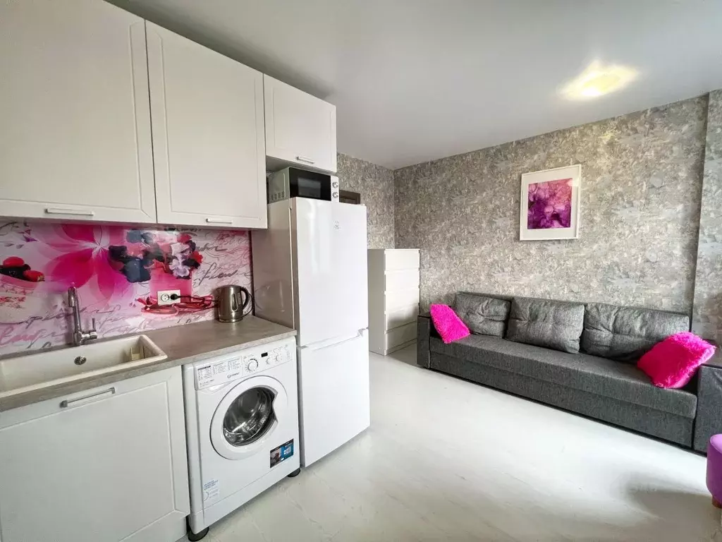 Студия Санкт-Петербург ул. Вадима Шефнера, 12к1 (21.5 м) - Фото 0