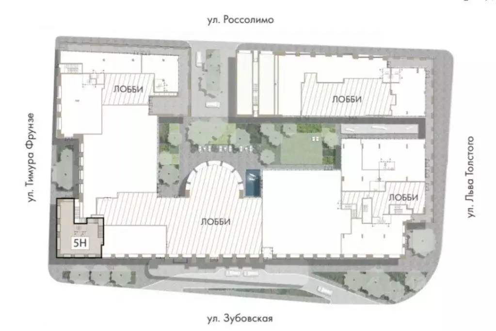 Помещение свободного назначения в Москва Зубовская ул., 7 (288 м) - Фото 1