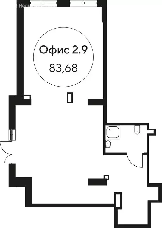 Офис (83.68 м) - Фото 1