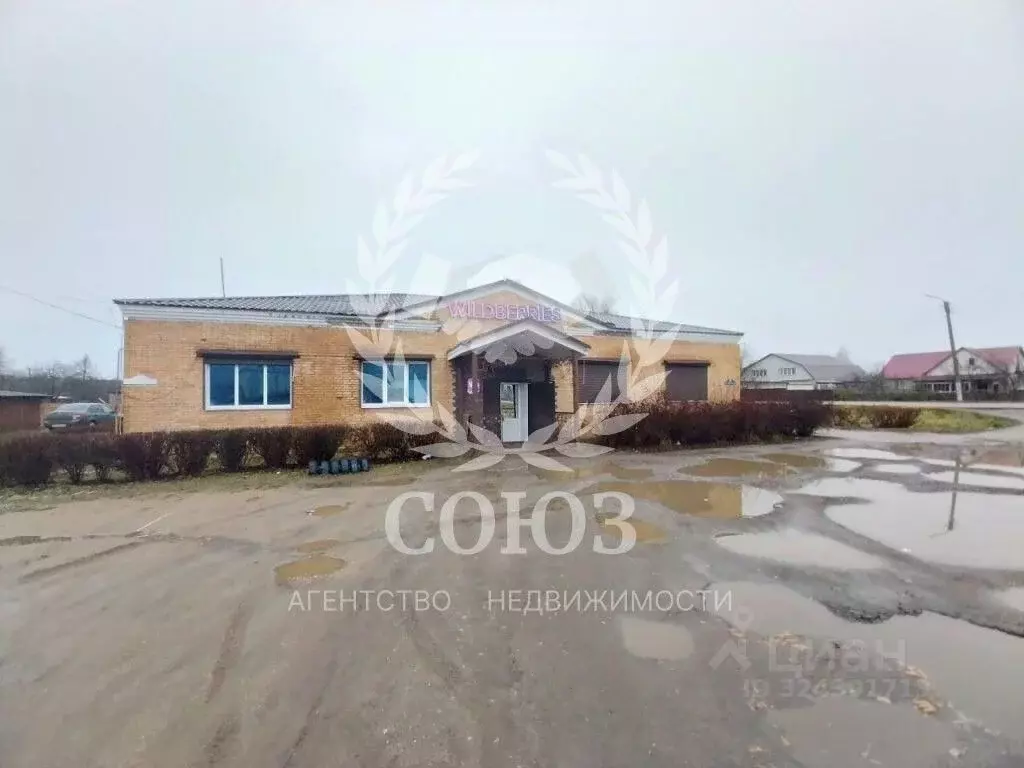 Торговая площадь в Калужская область, с. Барятино ул. Советская, 35 ... - Фото 1