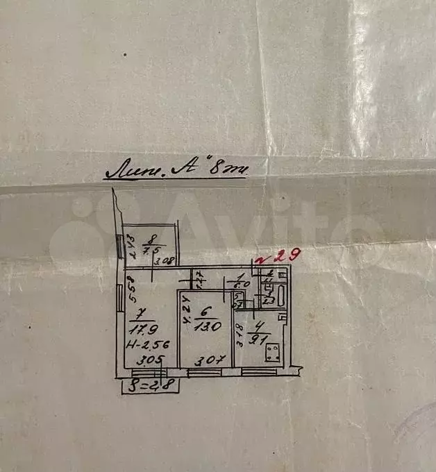 2-к. квартира, 60 м, 8/9 эт. - Фото 0