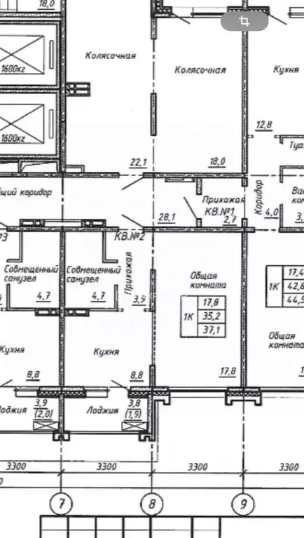 1-к кв. Новосибирская область, Новосибирск ул. Невельского, 1 (37.1 м) - Фото 1