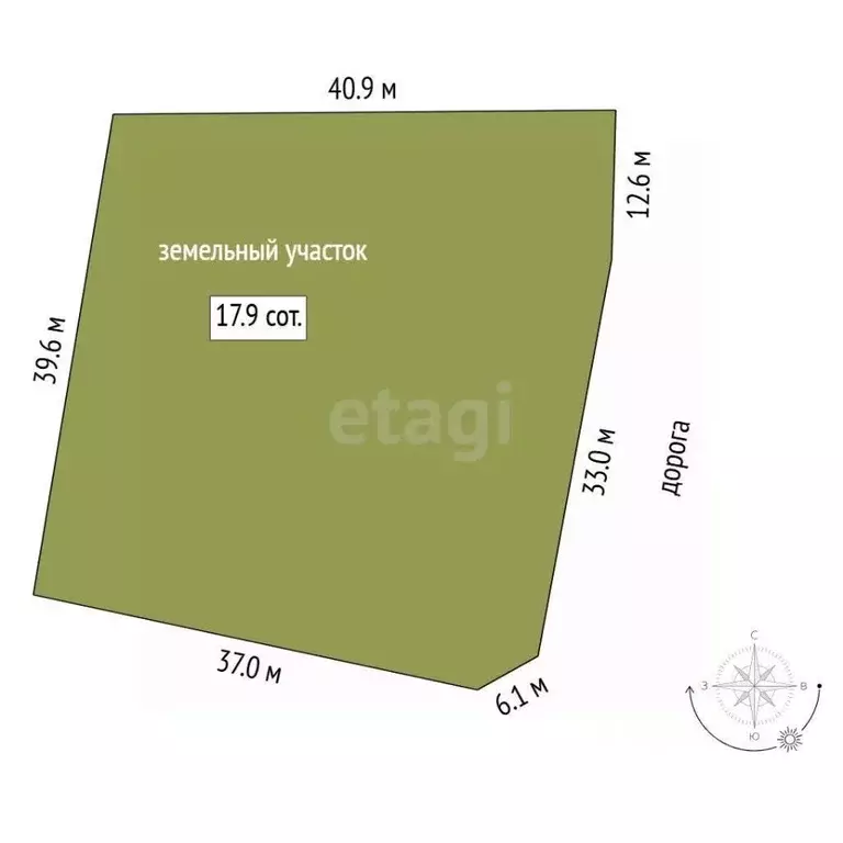 Участок в Тюменская область, Нижнетавдинский муниципальный округ, с. ... - Фото 2