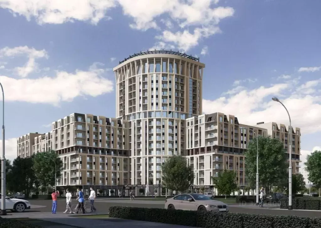 Студия Крым, Евпатория Апартаментов Центральный комплекс,  (28.33 м) - Фото 1