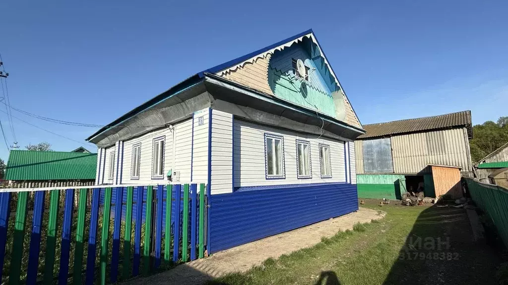 Дом в Башкортостан, Аскинский район, Евбулякский сельсовет, д. ... - Фото 0