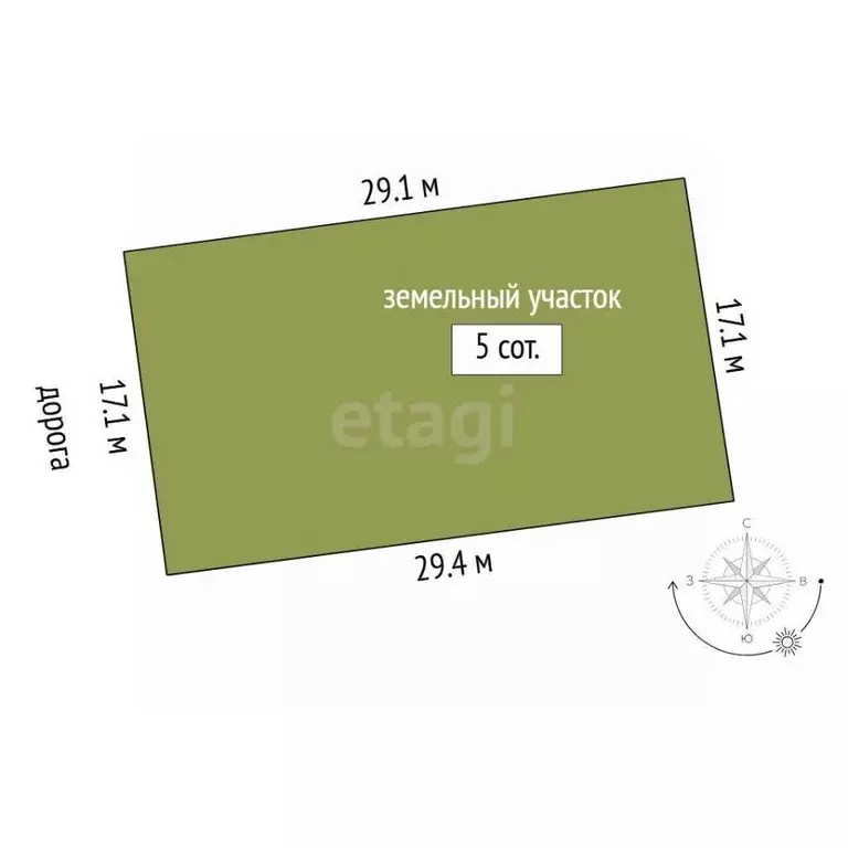 Участок в Тюменская область, Тюменский муниципальный округ, Победа кп  ... - Фото 1