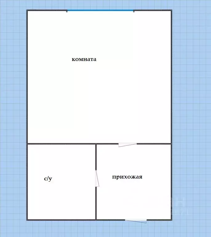 Студия Приморский край, Владивосток Сахалинская ул., 34 (18.2 м) - Фото 1