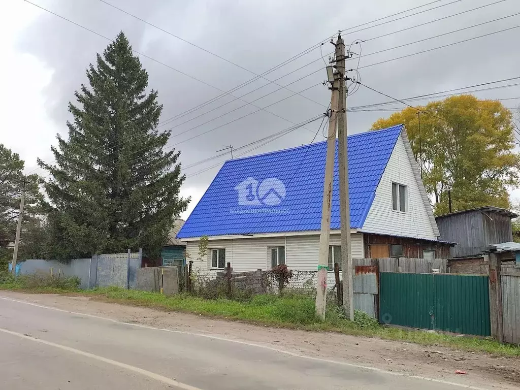 Дом в Новосибирская область, Мошковский район, с. Сокур Советская ул., ... - Фото 1