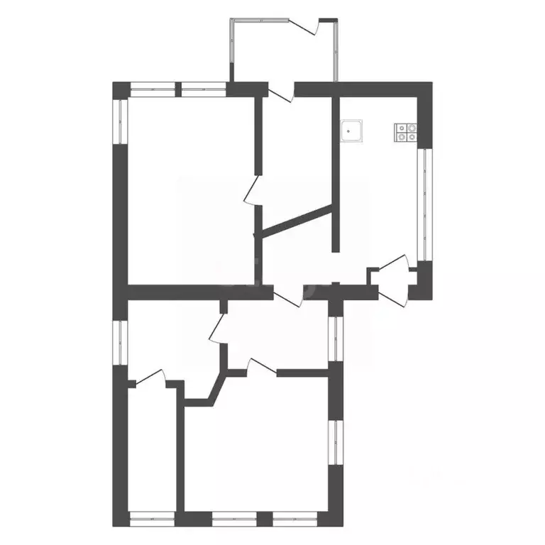 Дом в Тульская область, Тула ул. Томпа, 7 (42 м) - Фото 1
