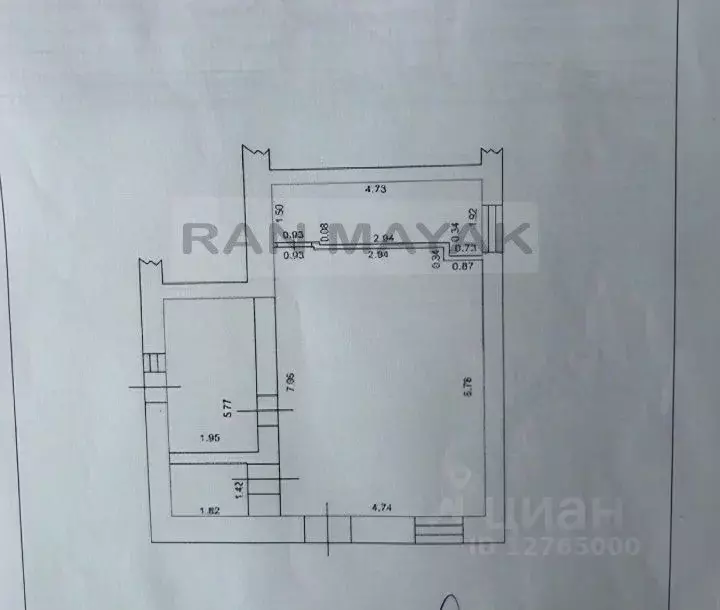 Помещение свободного назначения в Адыгея, Майкоп ул. Свободы, 74 (54 ... - Фото 1