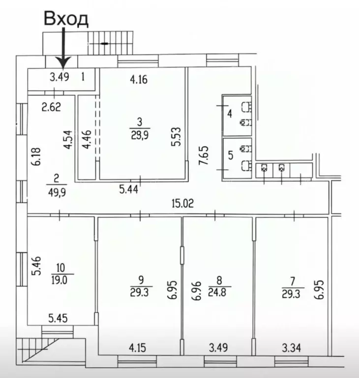 Помещение свободного назначения в Санкт-Петербург Северный просп., ... - Фото 2