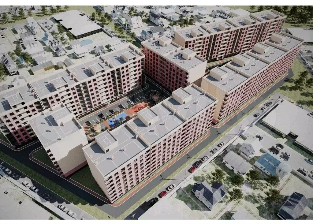 2-к. квартира, 60,8 м, 1/9 эт. - Фото 1