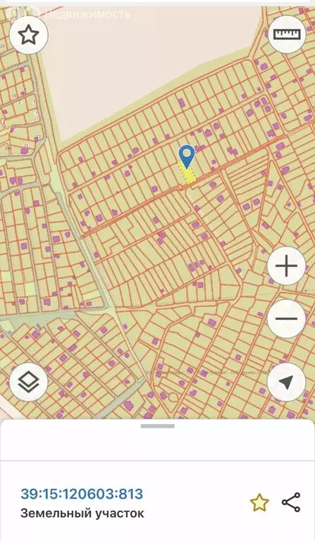 Участок в Калининград, СНТ 50 лет Октября, улица Расцвет (7.4 м) - Фото 1