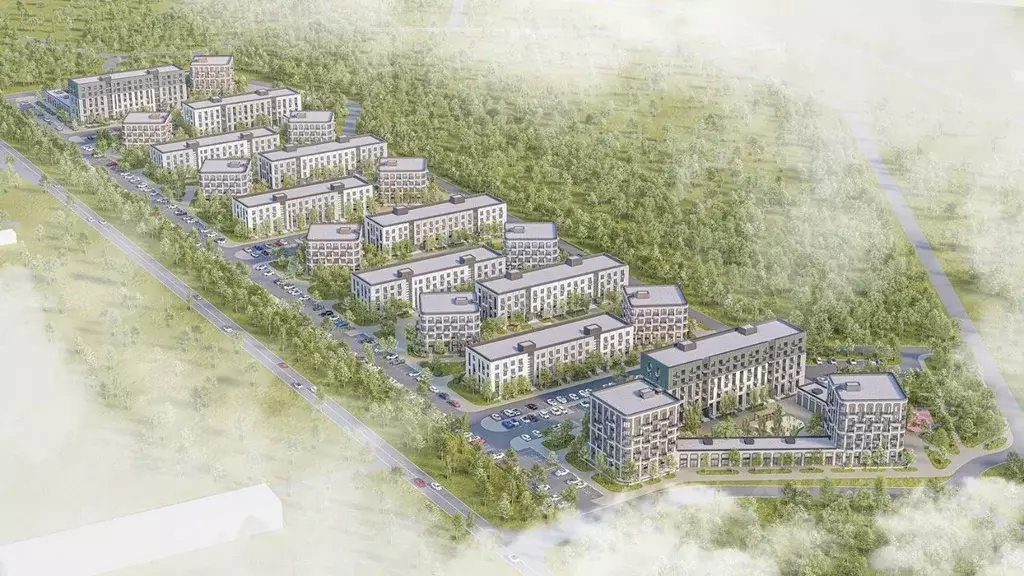 2-к кв. Ленинградская область, Всеволожский район, Романовское с/пос, ... - Фото 2