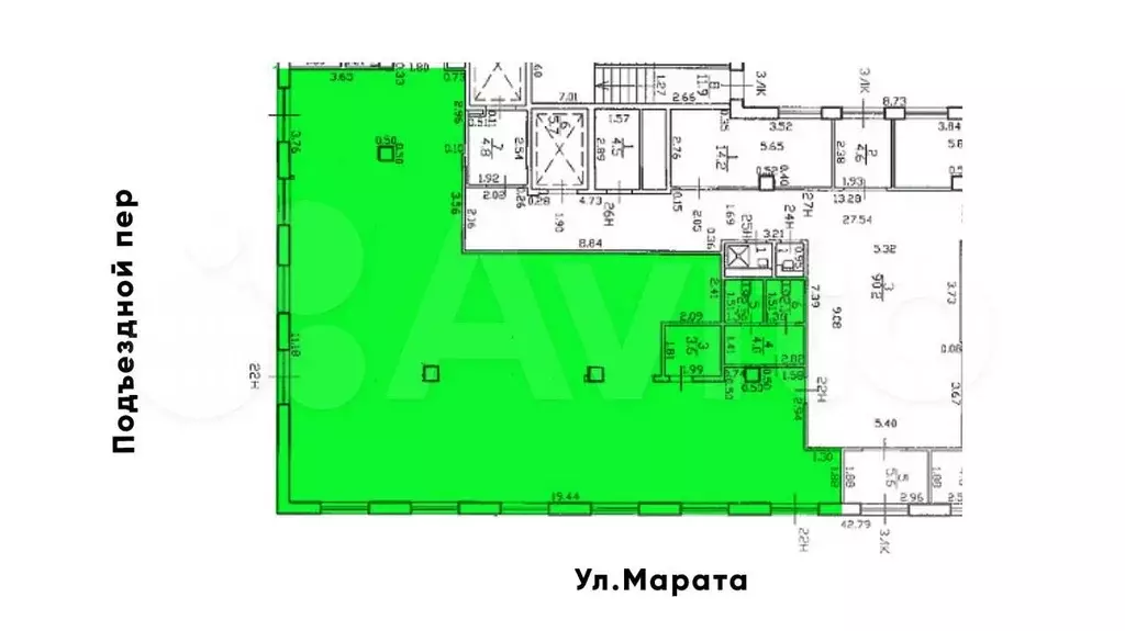 Торговое 194 м на Марата - Фото 0