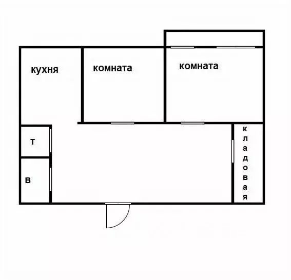 2-к кв. Приморский край, Владивосток Днепровская ул., 43 (51.0 м) - Фото 1
