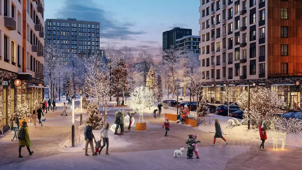 Студия Москва Скандинавия жилой комплекс, ул. Эдварда Грига, 14 (22.3 ... - Фото 0