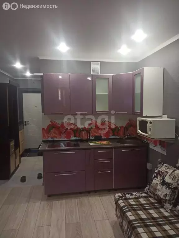 Квартира-студия: Тюмень, улица Новосёлов, 109 (20 м) - Фото 0