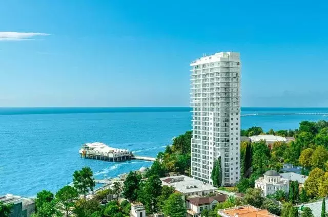 Студия Краснодарский край, Сочи ул. Черноморская, 10 (17.0 м) - Фото 1