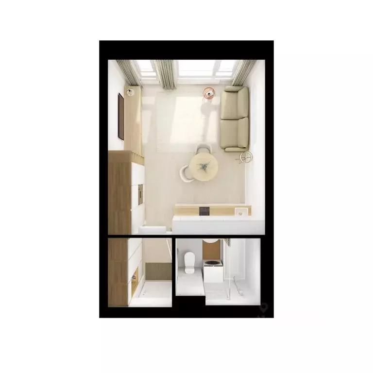 Студия Московская область, Мытищи Ярославский квартал жилой комплекс, ... - Фото 2